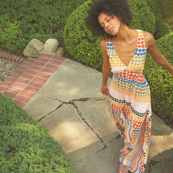 Anthropologie Dresses & Skirts - NWT Odell's Parker Dot-Print Maxi Dress S